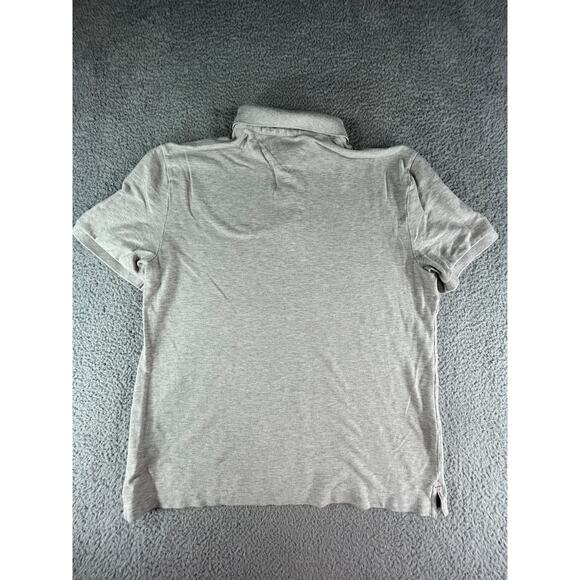 Tommy Hilfiger Polo Shirt Mens XL Gray Custom Fit Preppy 2-Button Golf Americana - Picture 7 of 9